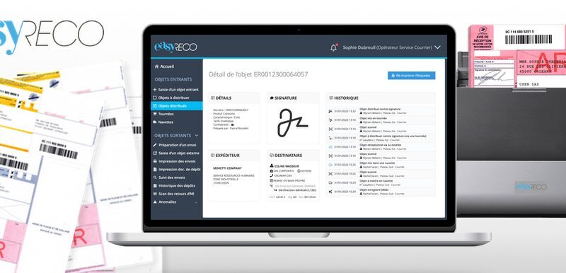easyReco, logiciel courrier : Comment simplifier la gestion de votre courrier en entreprise