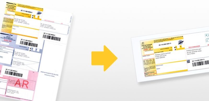 Bannière : Comment plier un recommandé A4 et comment coller le recommandé sur une enveloppe