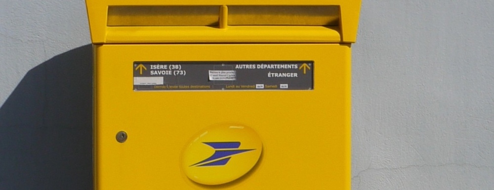 boite aux lettres la poste net