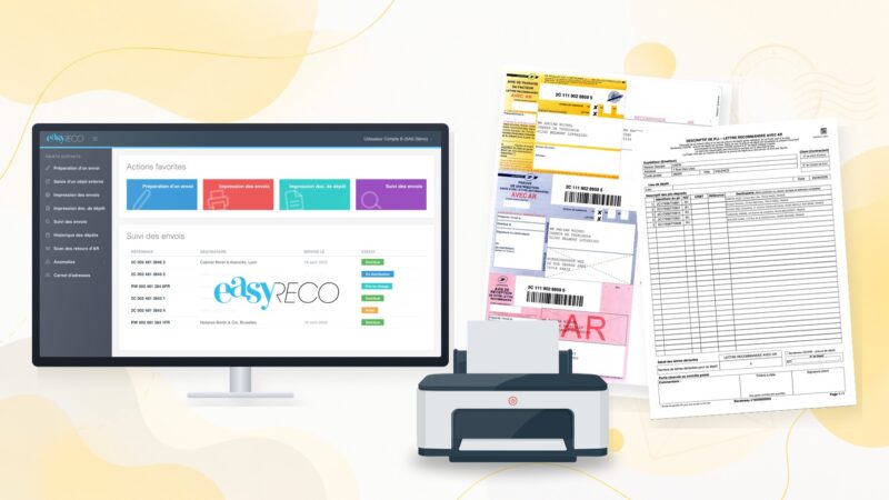 easyReco : préparation, impression et suivi des recommandés A4 et du bordereau de dépôt – Bureaudeposte.net