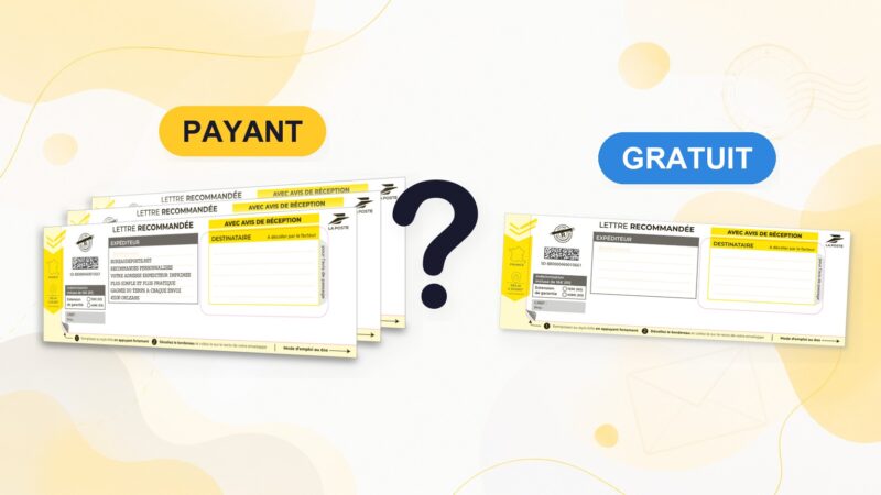 Recommandés manuels LRSD : payants pour les professionnels, gratuits à l'unité au guichet – Bureaudeposte.net